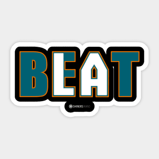 Beat LA - Sharks Sticker